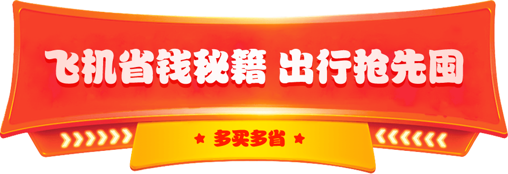 飞机省钱秘籍 出行抢先囤