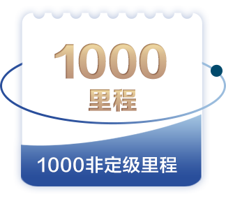 1000非定级里程